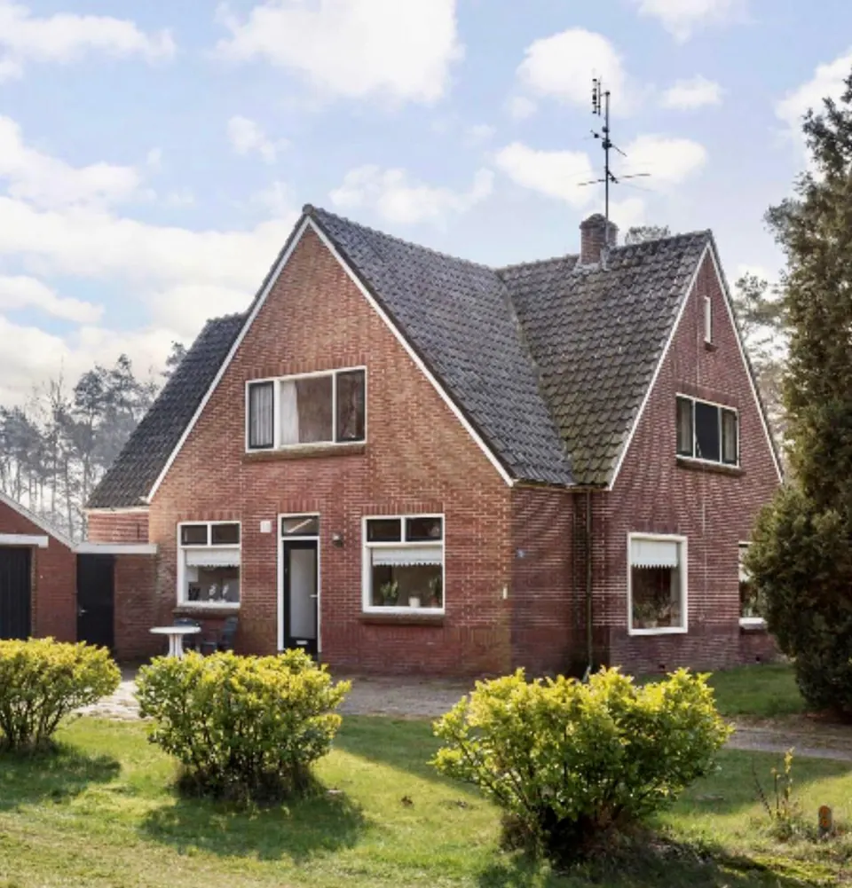 Woning vóór de dakrenovatie